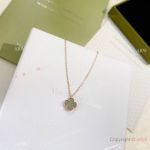 V C A Vintage Allhambra MINI Necklace Rose Gold coated